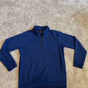 Men’s Nike Blue Quarter-Zip Pullover